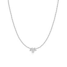 Load image into Gallery viewer, Small Multi Shape Three Diamond Necklace
