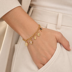 Rolo Charm Bracelet