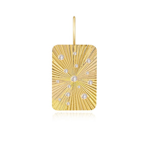 Scattered Fluted Tag Charm