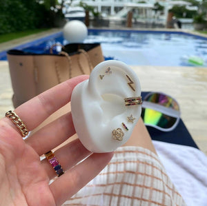 Mini Rainbow Bar Stud