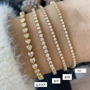 Petite Diamond Tennis Bracelet