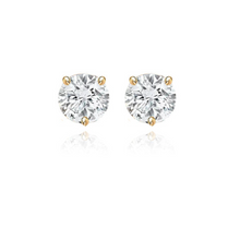 Load image into Gallery viewer, 8ctw Lab Diamond Studs
