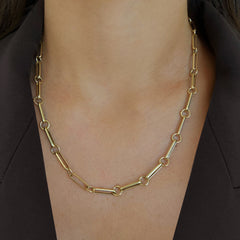 Segment Link Necklace