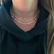 Load image into Gallery viewer, Seven Shape Diamond Tennis Necklace
