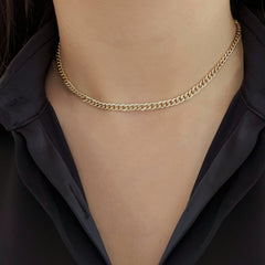 Diamond Cuban Link Necklace