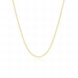 Small Paperclip Necklace Chain