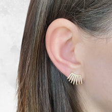 Load image into Gallery viewer, Seven Pave Wrap Earrings
