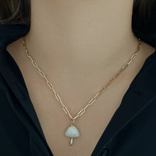 Load image into Gallery viewer, Small Pave Mushroom Charm
