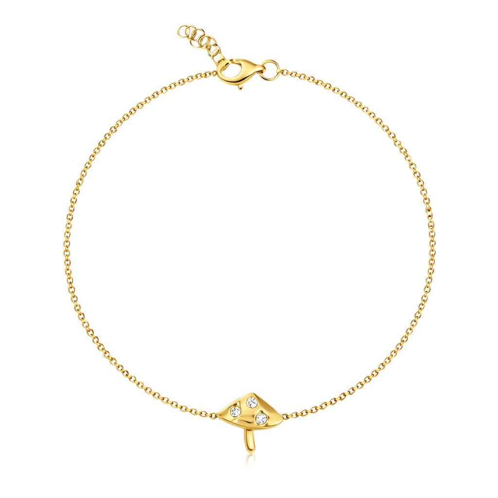 Small Scattered Mushroom Bracelet