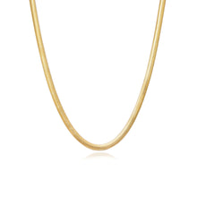 Load image into Gallery viewer, Gold Snake Necklace
