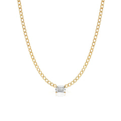 Solitaire Lab Diamond Necklace