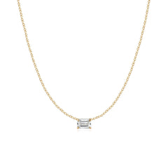 Solitaire Lab Diamond Necklace