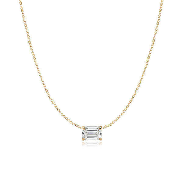Solitaire Lab Diamond Necklace 4CT