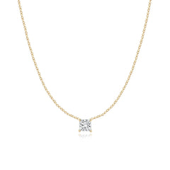 Solitaire Lab Diamond Necklace