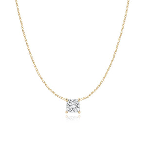 Solitaire Lab Diamond Necklace 4CT