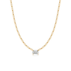 Solitaire Lab Diamond Necklace