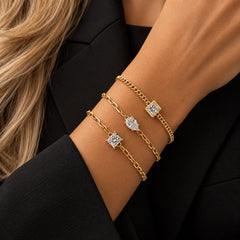 Solitare Lab Diamond Bracelet