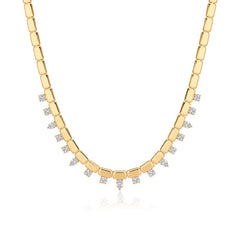 Spike Golden Necklace