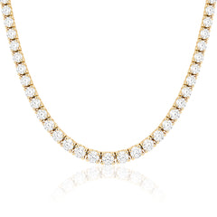 Classic Diamond Tennis Necklace