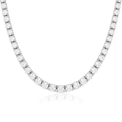 Classic Diamond Tennis Necklace