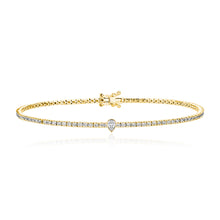 Load image into Gallery viewer, Solitaire Diamond Tennis Bracelet
