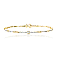 Load image into Gallery viewer, Solitaire Diamond Tennis Bracelet
