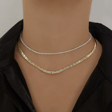 Load image into Gallery viewer, Diamond Tennis Choker Necklace
