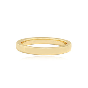 Thick Gold Wedding Ring