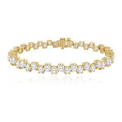 Tiered Diamond Tennis Bracelet