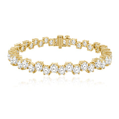 Tiered Diamond Tennis Bracelet