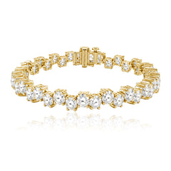 Tiered Diamond Tennis Bracelet