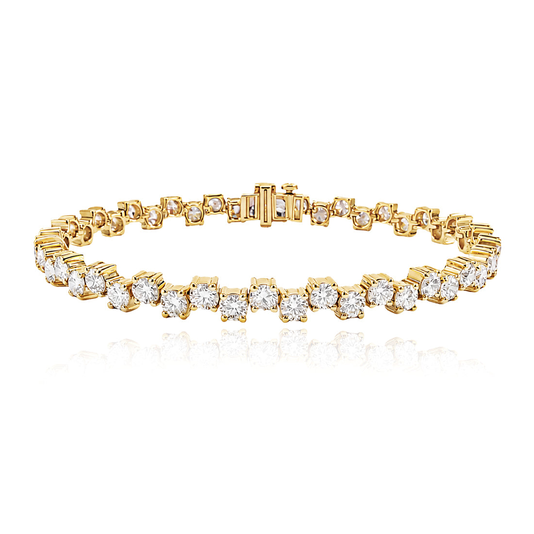 Tiered Diamond Tennis Bracelet