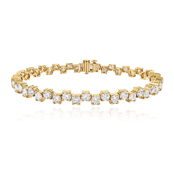 Tiered Diamond Tennis Bracelet