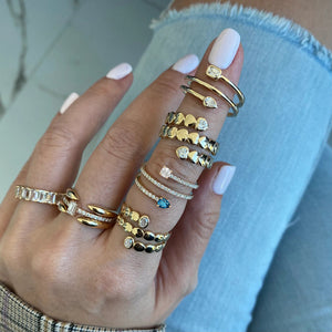 Triple Pave Wrap  Ring