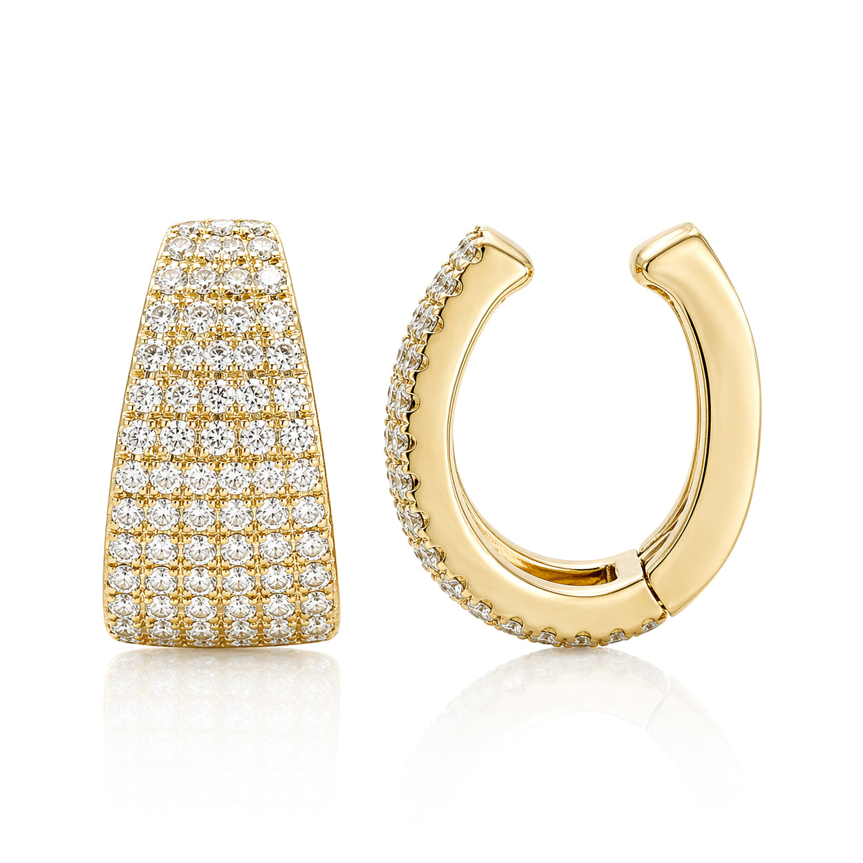 Ultra Thick Diamond Cuff