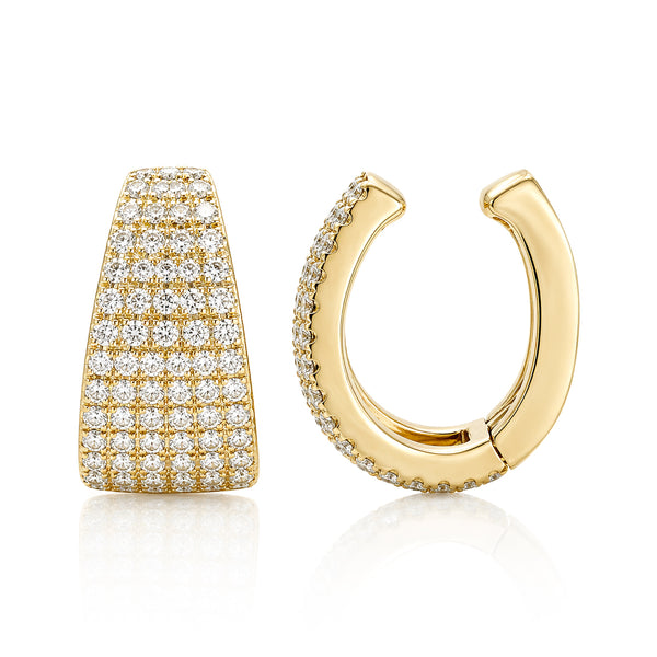 Ultra Thick Diamond Cuff