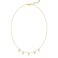 Load image into Gallery viewer, Dangling Gold Name Ball Necklace
