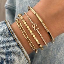 Load image into Gallery viewer, Rounded Paperclip Chain Bracelet
