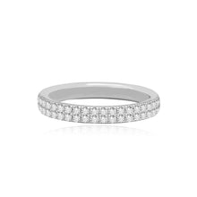 Load image into Gallery viewer, Double Pave Wedding Ring
