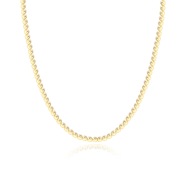 Bead Gold Necklace