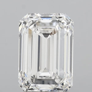 3.04 Carat E-VVS2 Emerald Lab Diamond