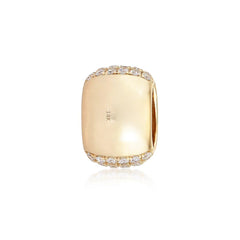 Pave Diamonds Loop Charm