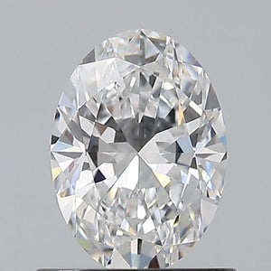 0.71 Carat D-VVS2 Oval Cut Diamond