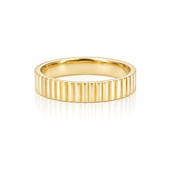 Striped Gold Band