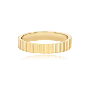 Striped Gold Band