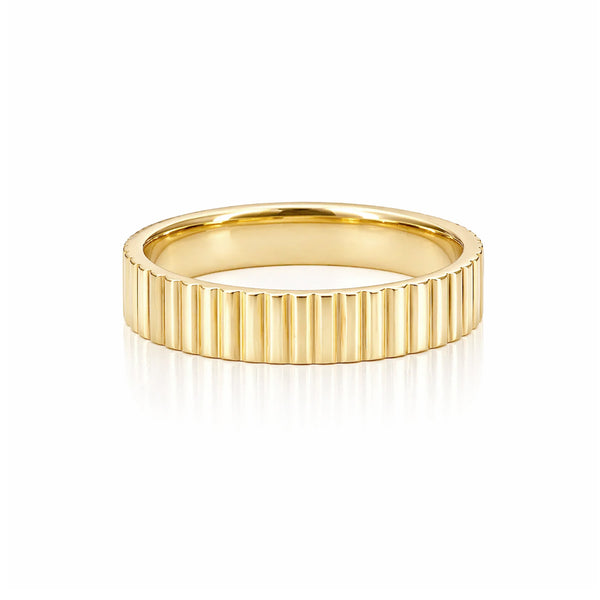 Striped Gold Band