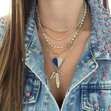Load image into Gallery viewer, Large Engravable Gold Plate Charm
