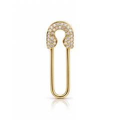 Pave Safety Pin Charm