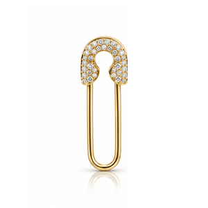 Pave Safety Pin Charm