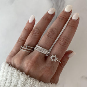 Interchangeable Fluted Duo Ring